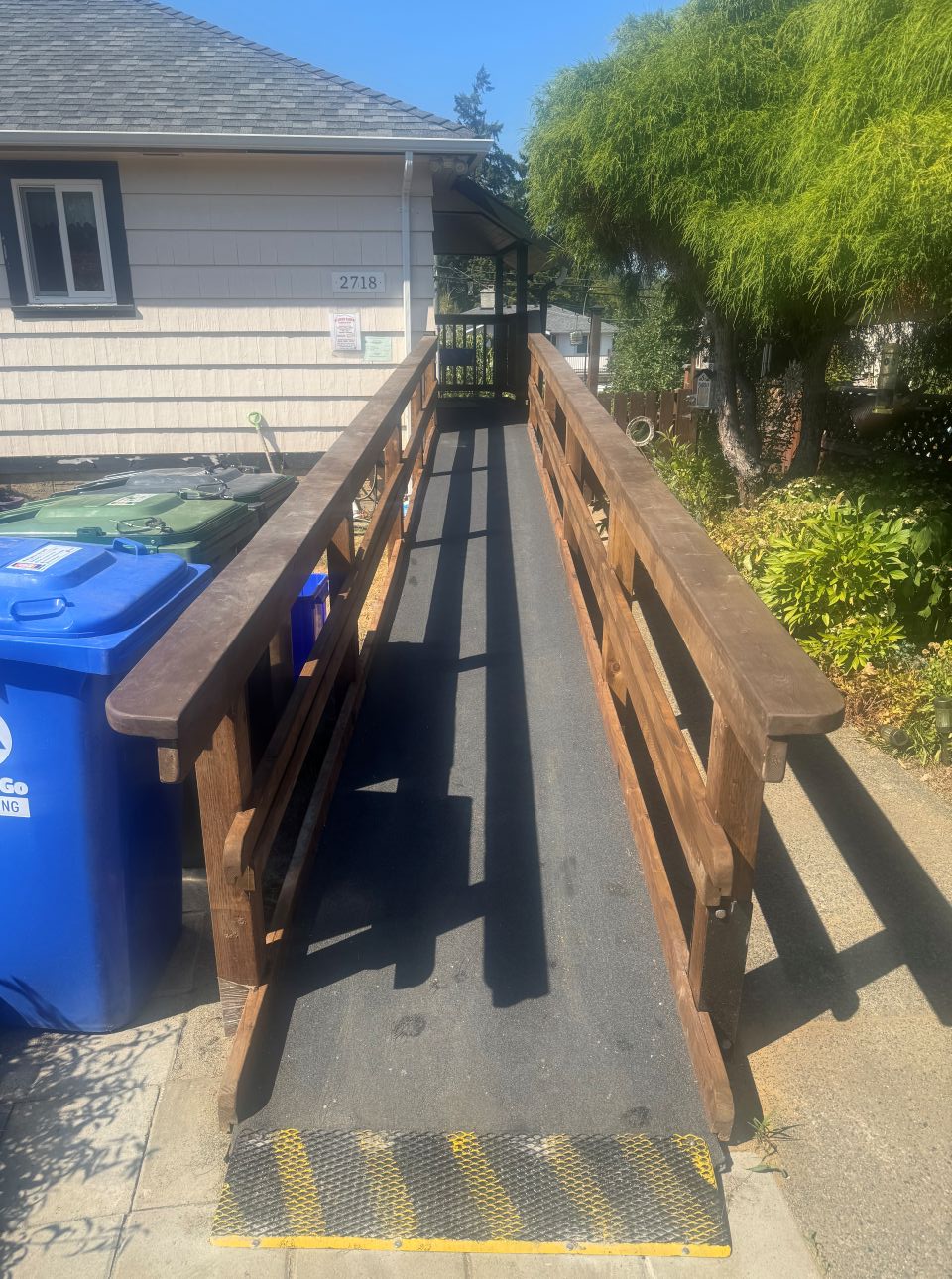 Wheelchair Ramp and New&nbsp;Porch